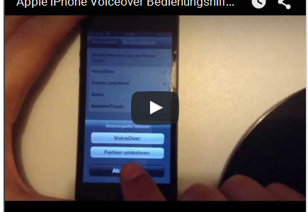 Apple VoiceOver